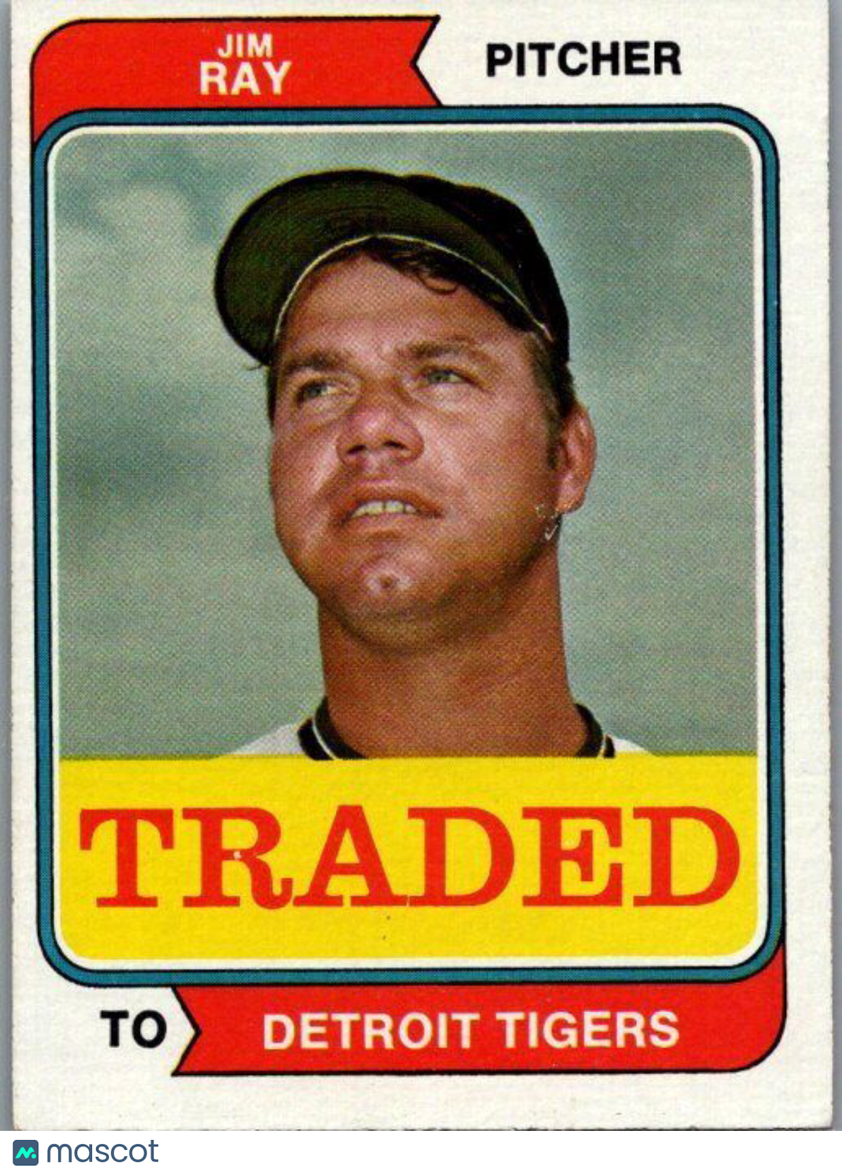 1974 Topps #458T Jim Ray Traded