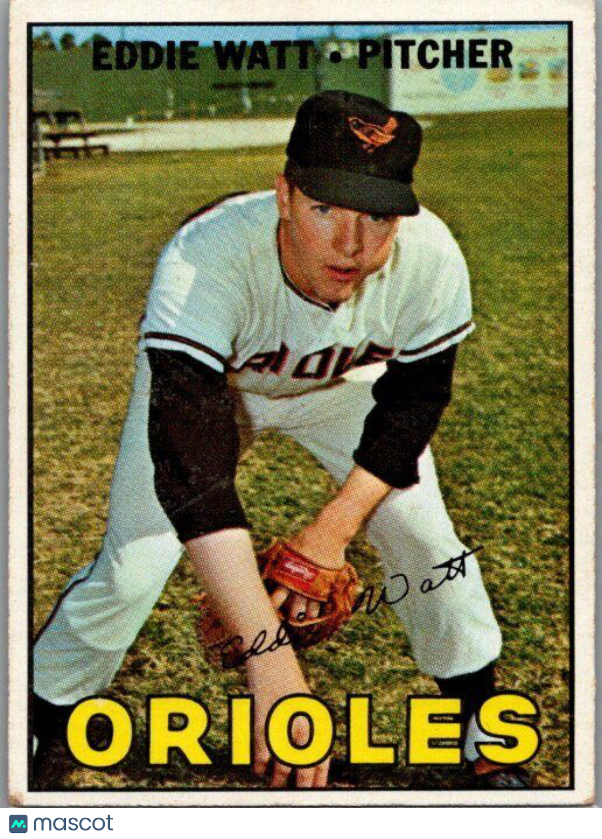 1967 Topps #271 Eddie Watt