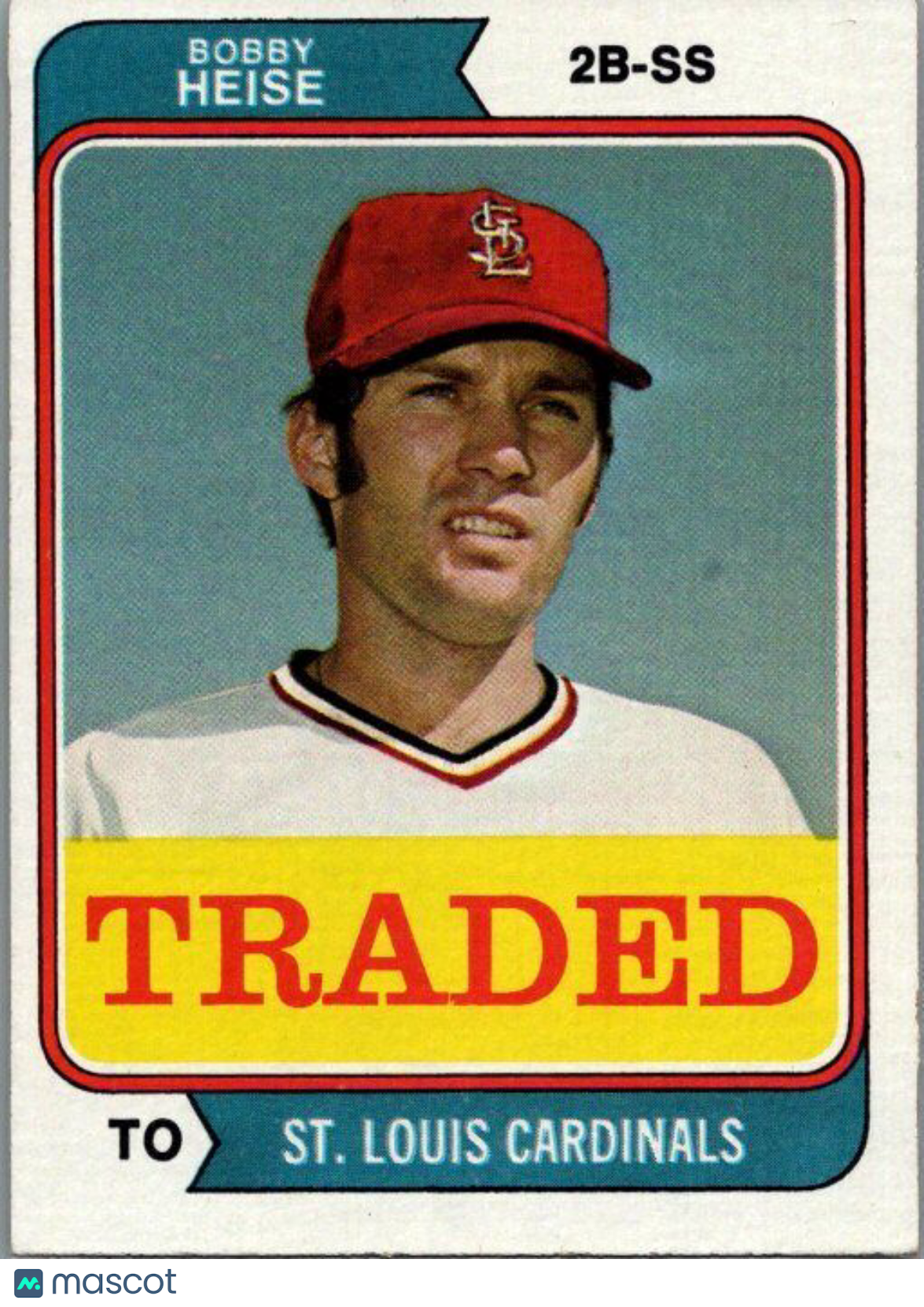 1974 Topps #51T Bobby Heise Traded