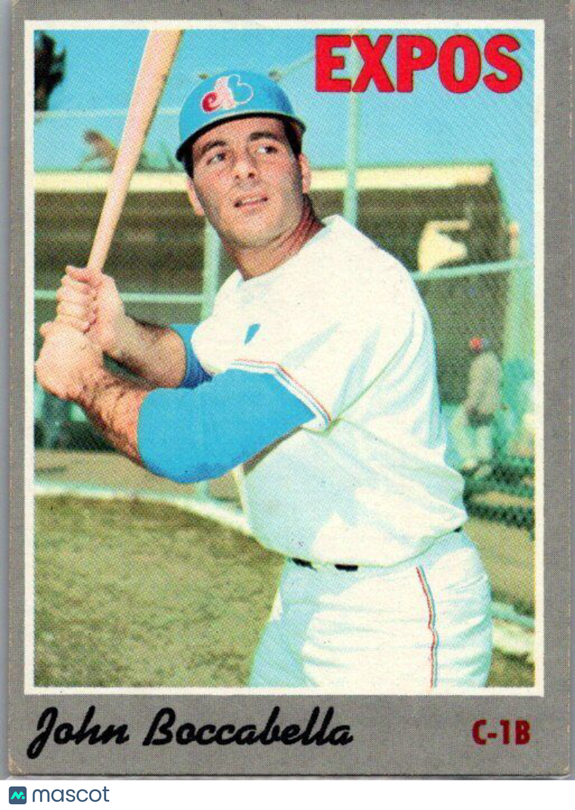 1970 Topps #19 John Boccabella