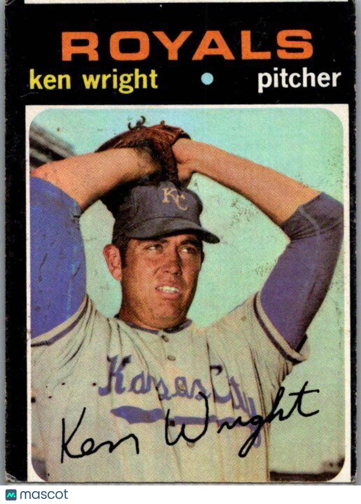 1971 Topps #504 Ken Wright