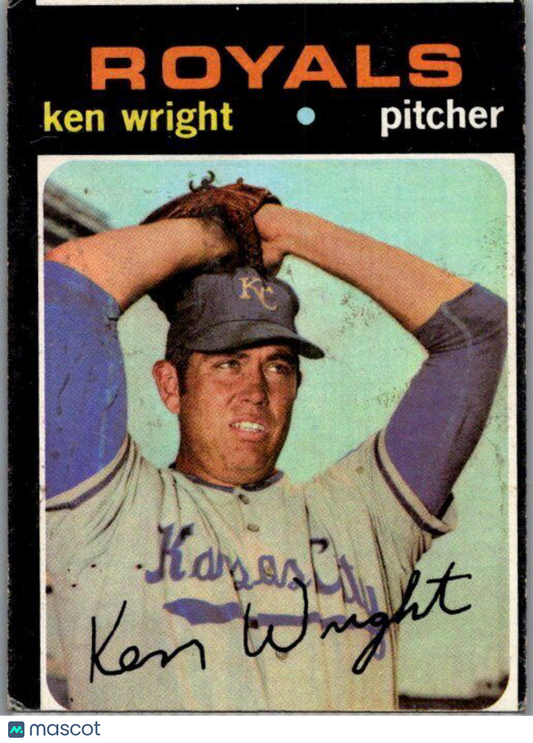 1971 Topps #504 Ken Wright