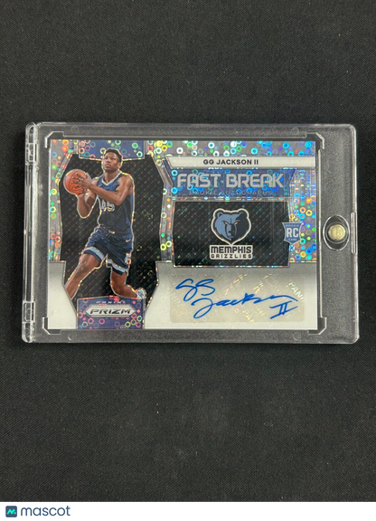 2023 Panini Prizm Fast Break Auto #FBR-GGJ GG Jackson