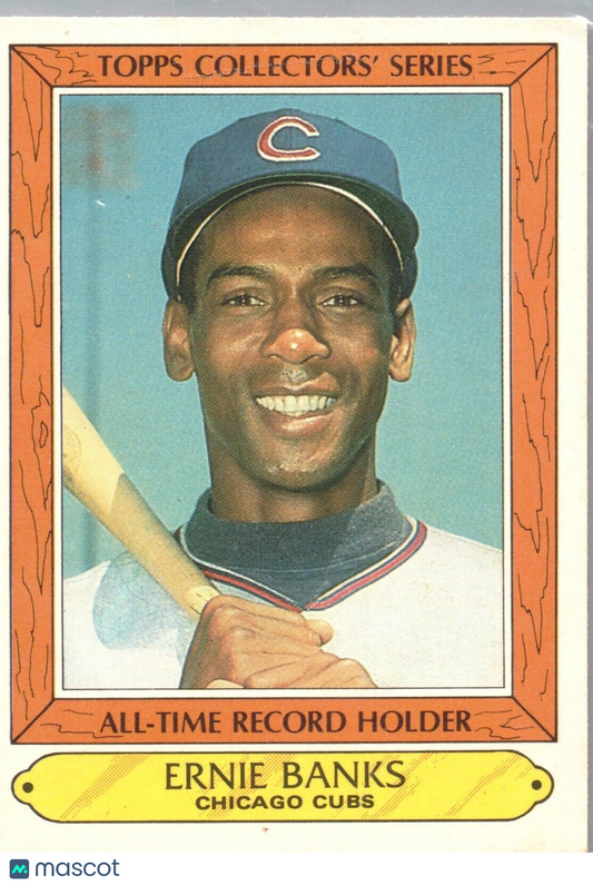 1985 Topps Woolworth's All-Time Record Holders Baseball Ernie Banks #3