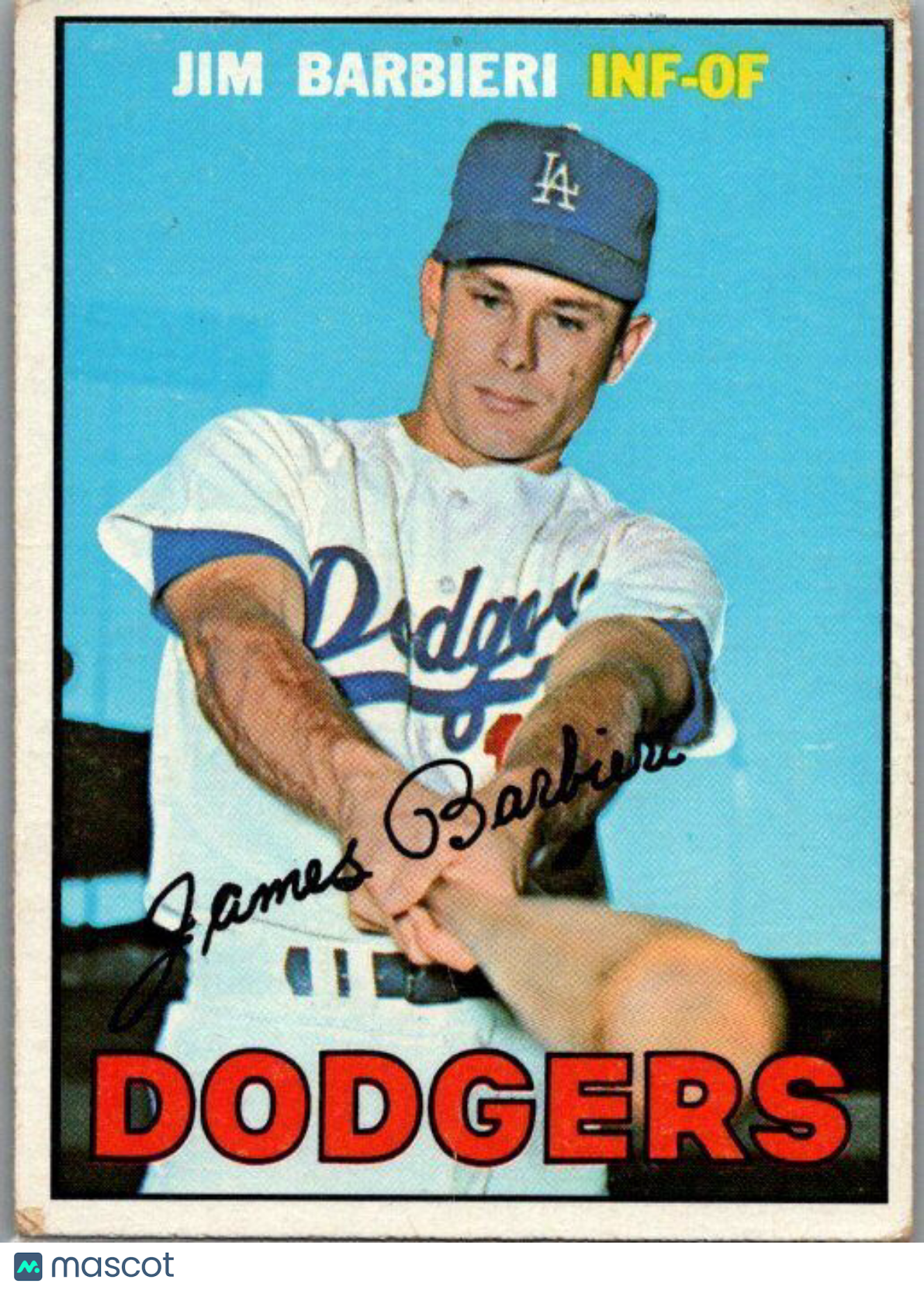 1967 Topps #76 Jim Barbieri