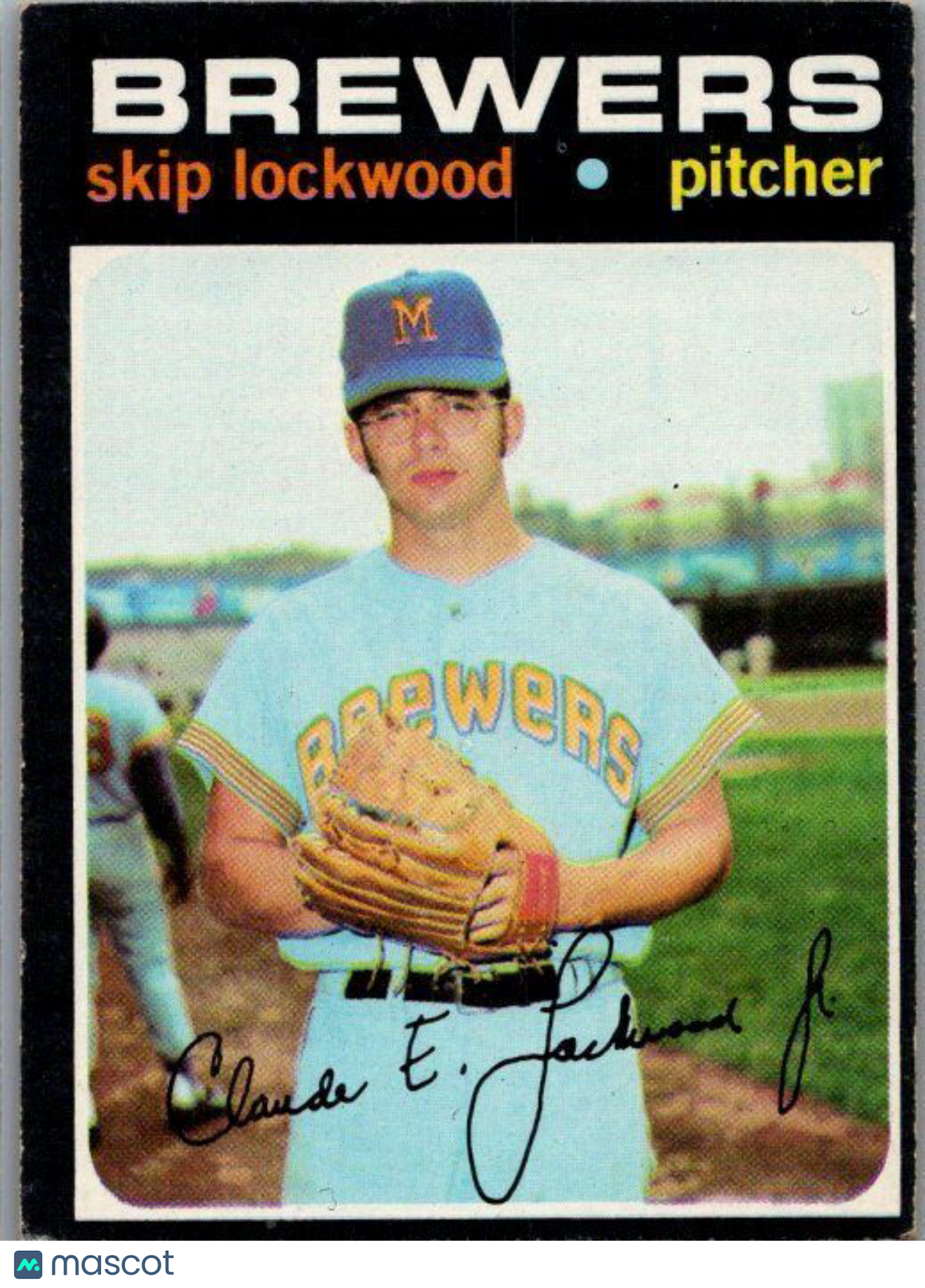 1971 Topps #433 Skip Lockwood