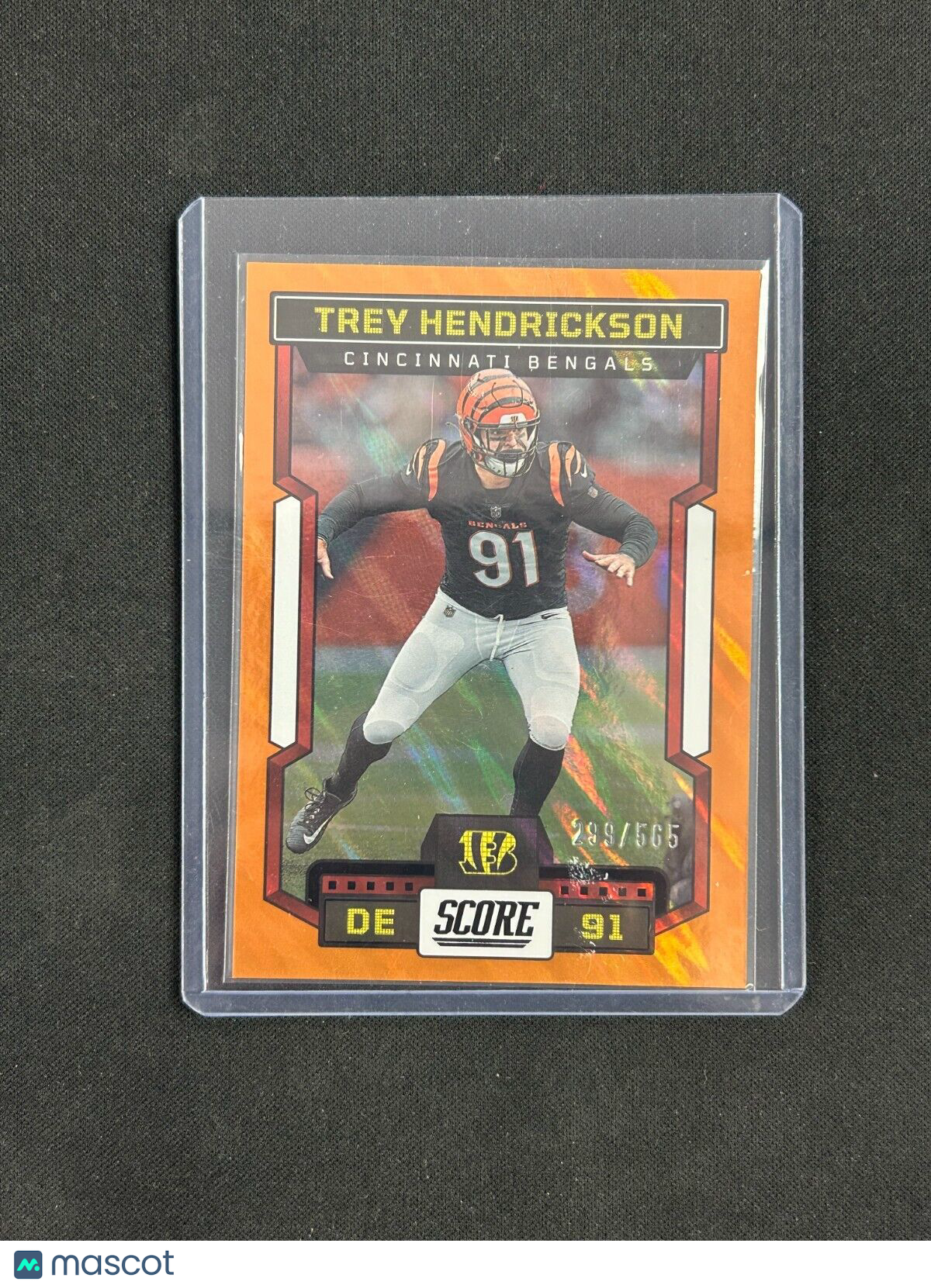 2023 Score Orange #203 Trey Hendrickson /565