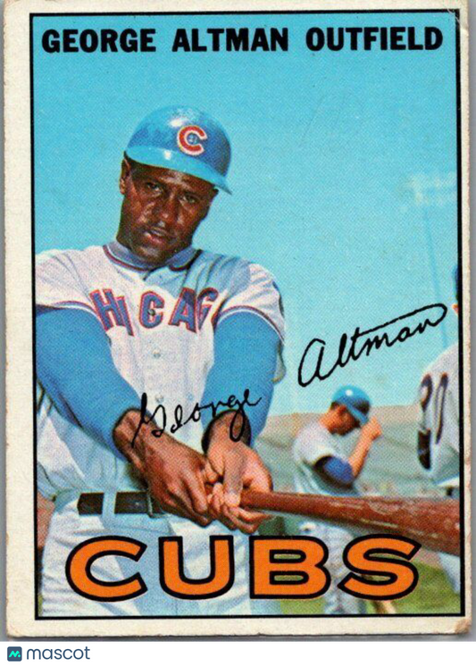 1967 Topps #87 George Altman