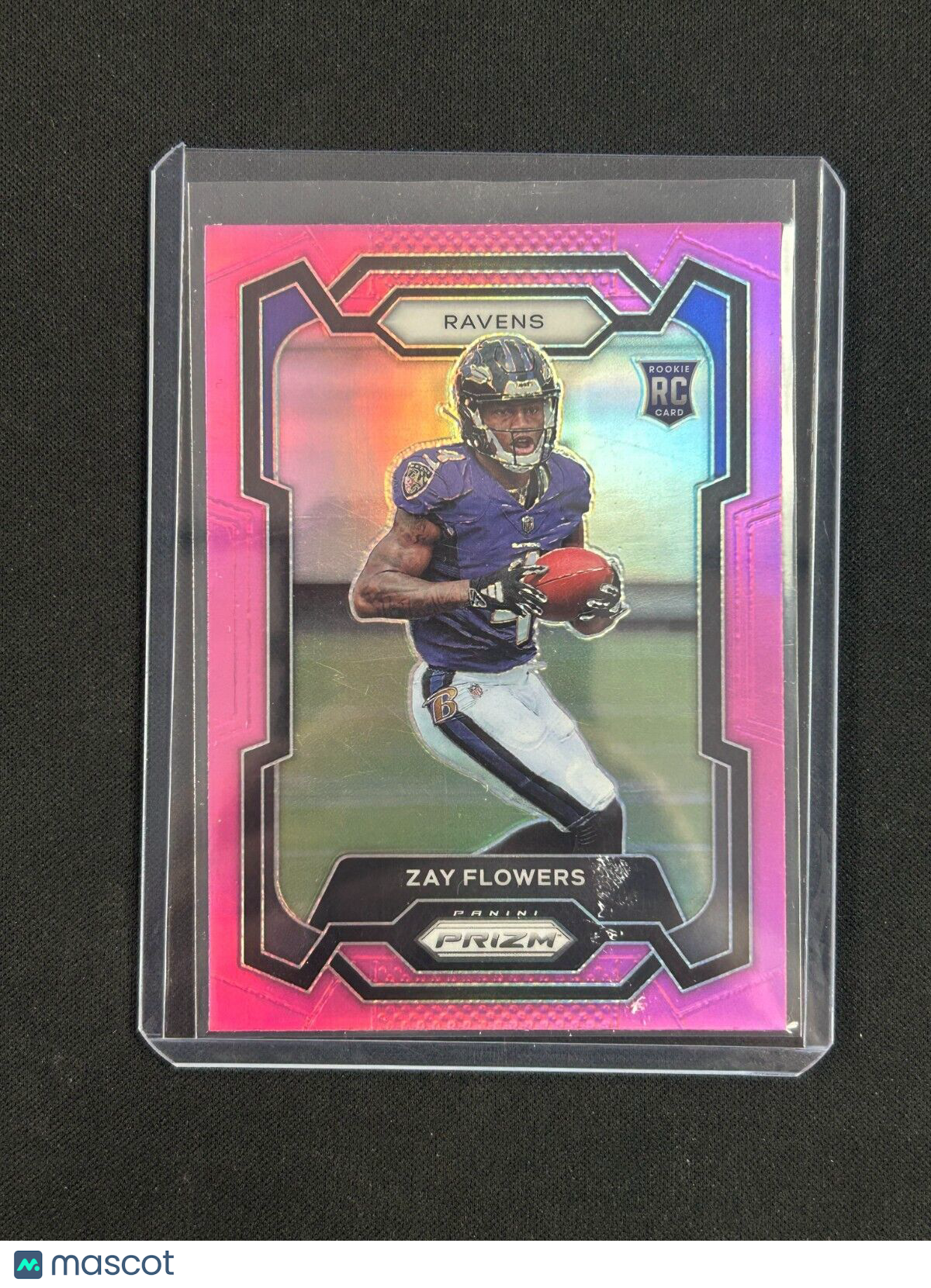 2023 Panini Prizm Pink Rookies #307 Zay Flowers (RC)