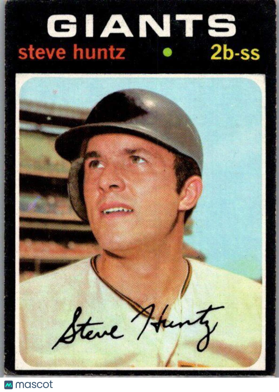 1971 Topps #486 Steve Huntz