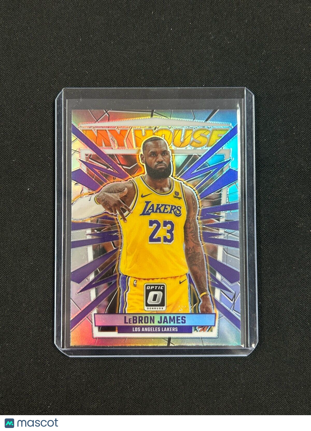 2023-24 Panini Donruss Optic Silver My House #2 LeBron James