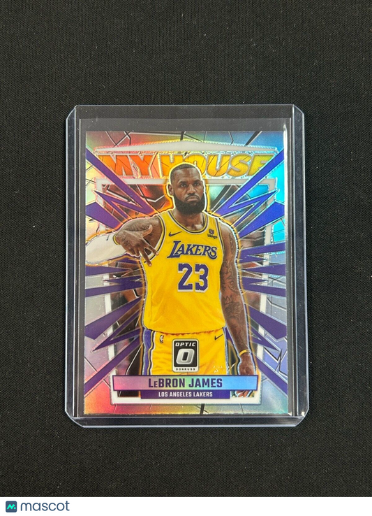 2023-24 Panini Donruss Optic Silver My House #2 LeBron James