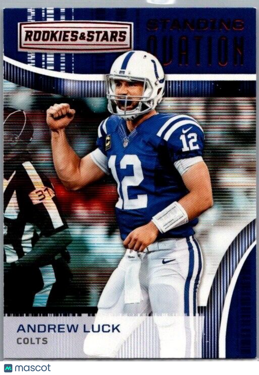 2018 Panini Rookies & Stars - Standing Ovation #S-17 Andrew Luck Red