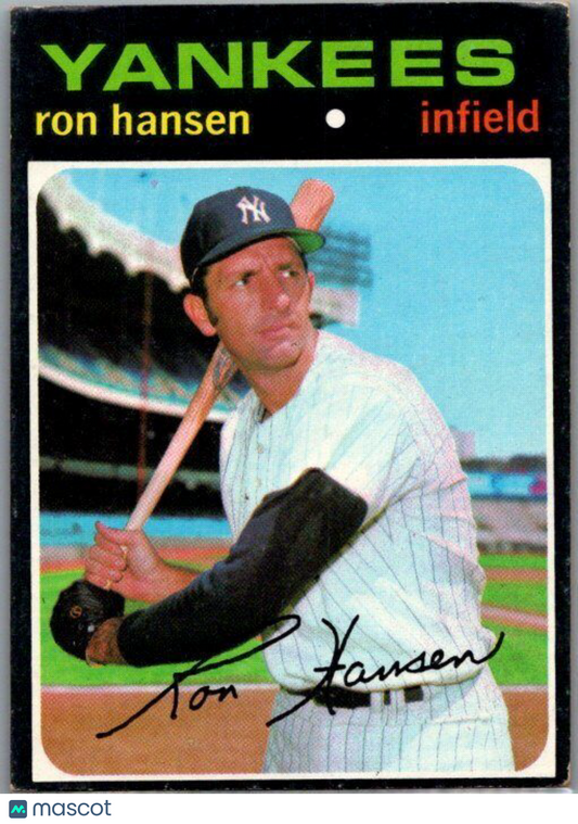 1971 Topps #419 Ron Hansen