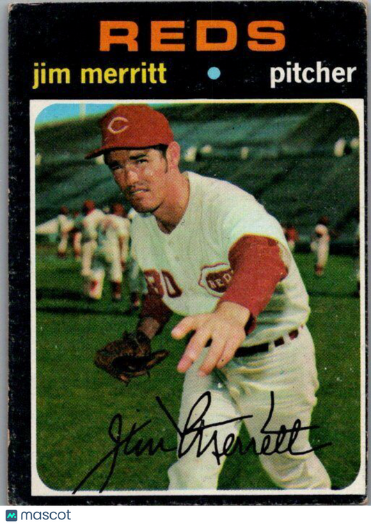 1971 Topps #420 Jim Merritt