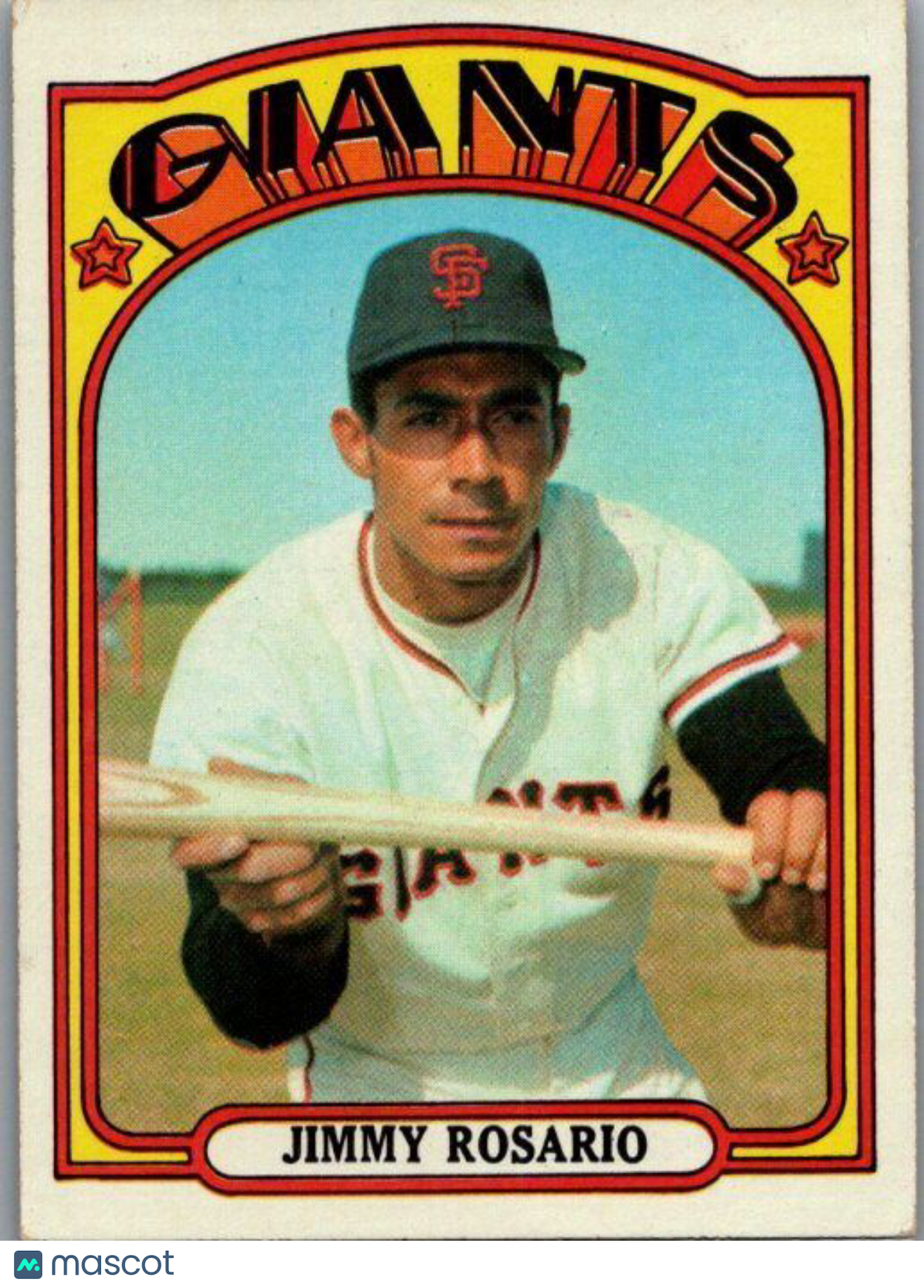 1972 Topps #366 Jimmy Rosario