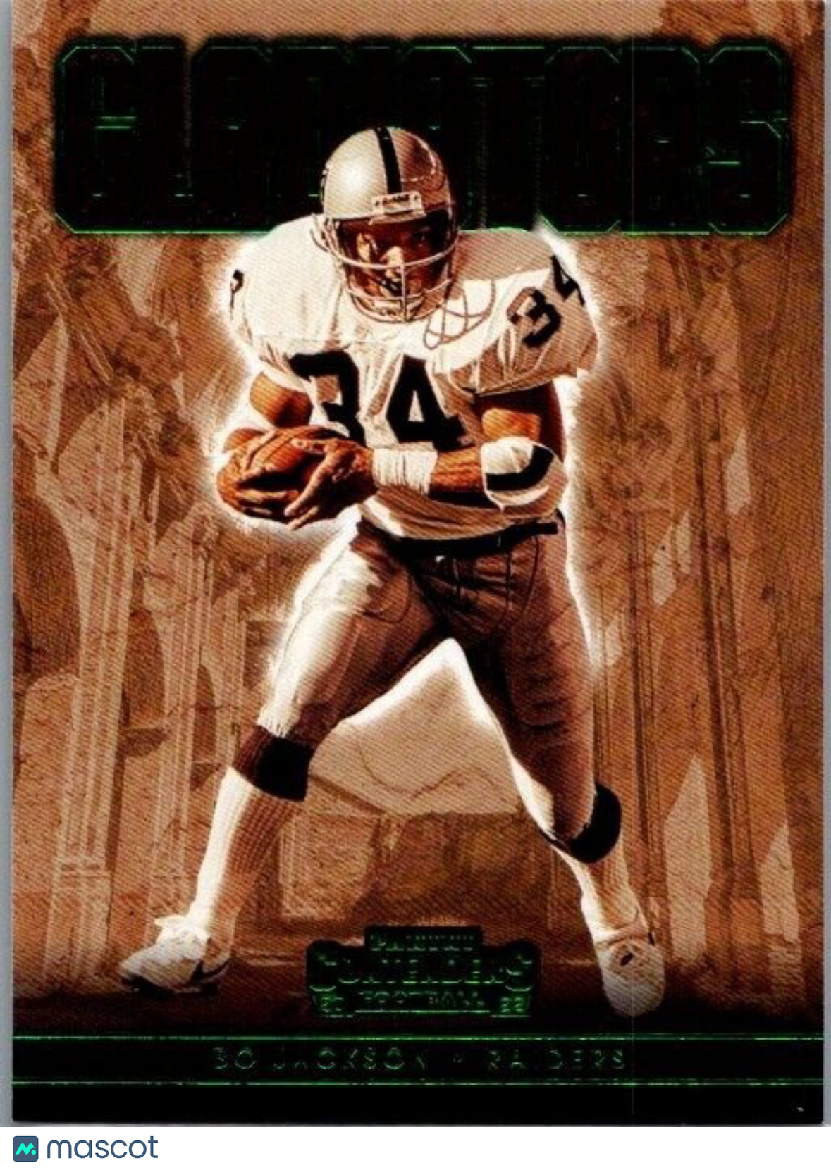 2022 Panini Contenders - Gladiators #GLD-BJA Bo Jackson Green