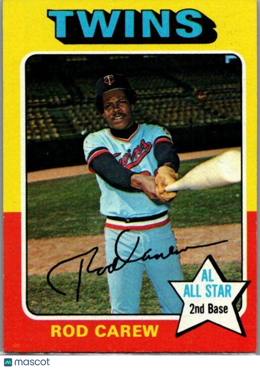 1975 Topps #600 Rod Carew