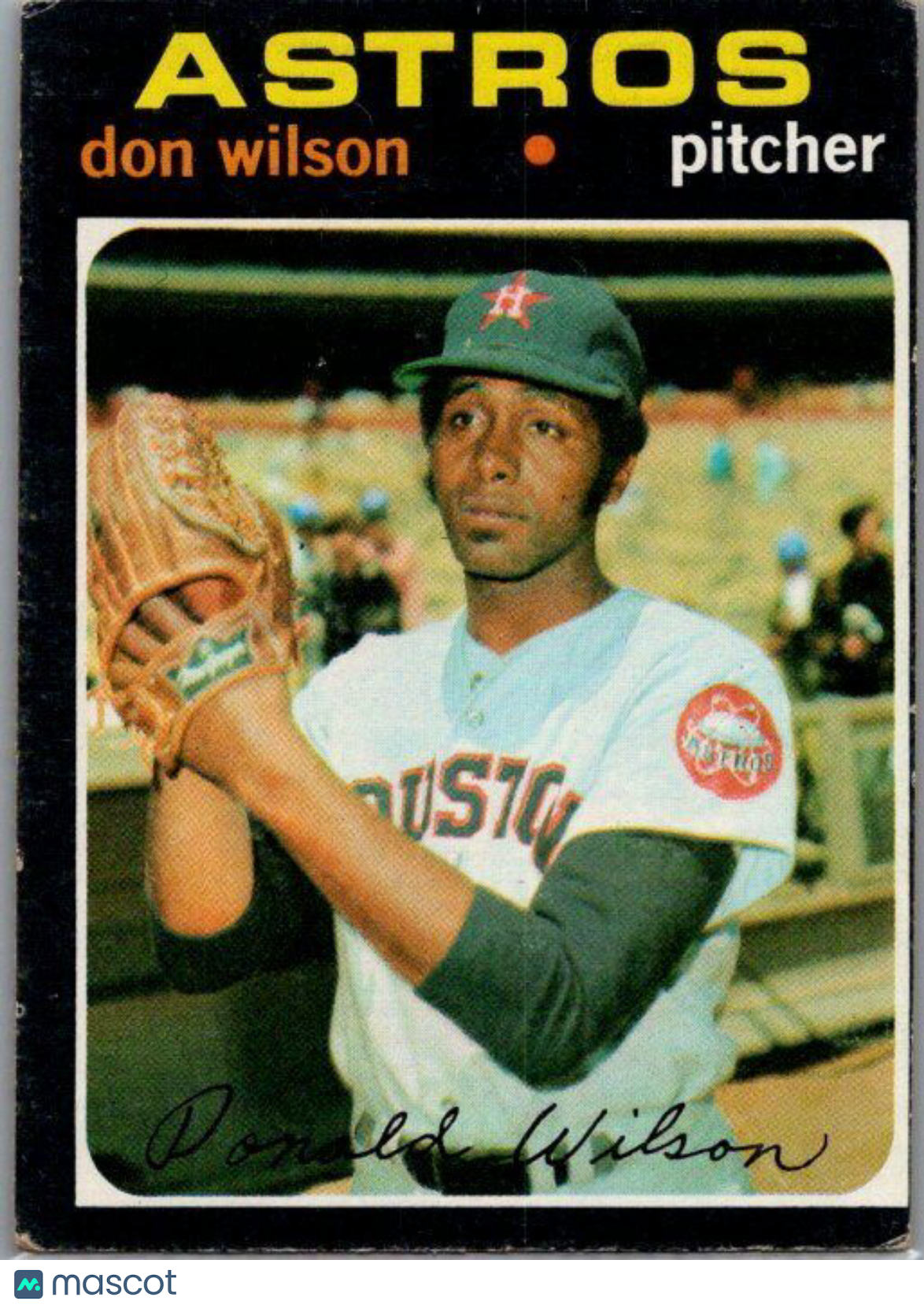 1971 Topps #484 Don Wilson