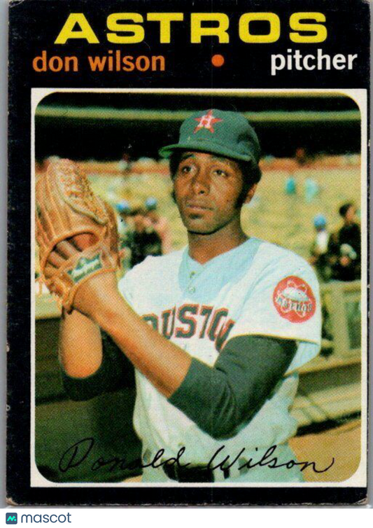 1971 Topps #484 Don Wilson