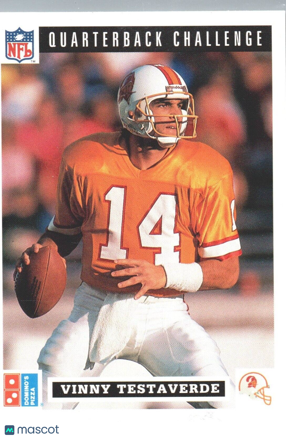 1991 Upper Deck Domino's Pizza Quarterback Challenge - #29 Vinny Testaverde