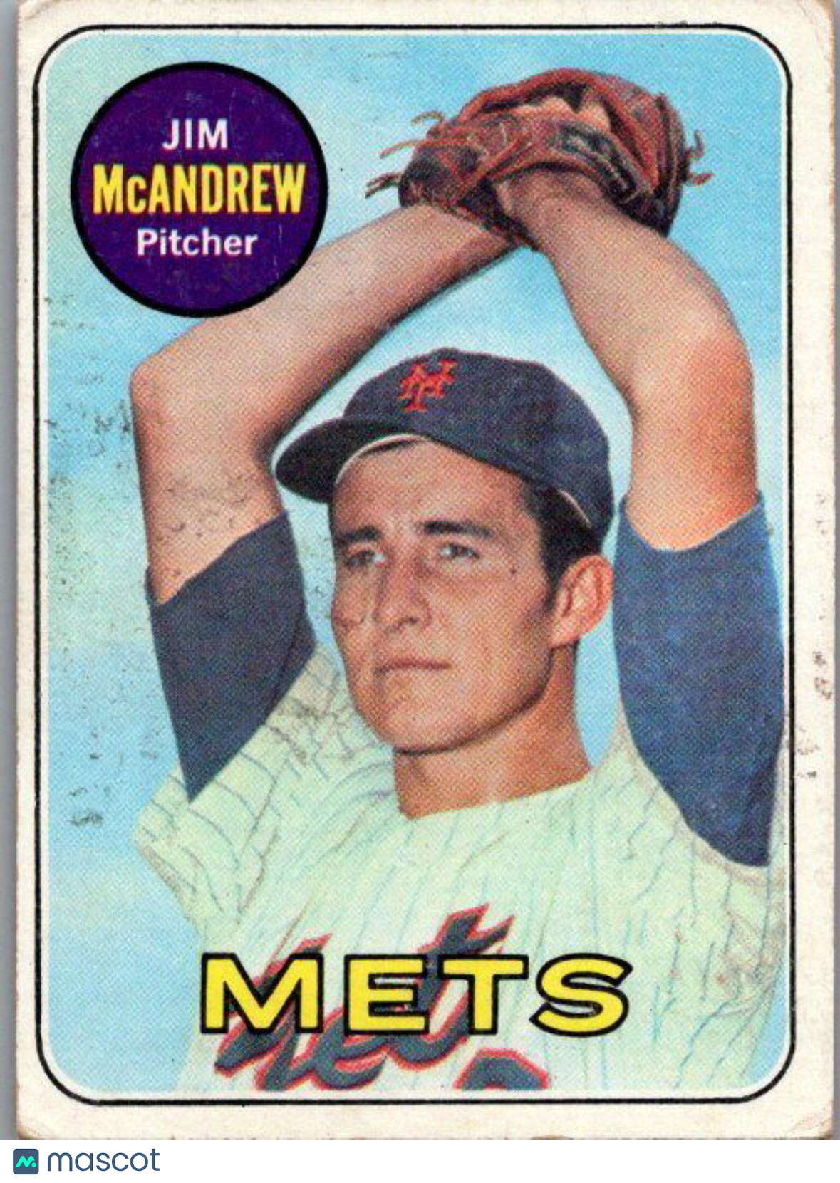 1969 Topps #321 Jim McAndrew