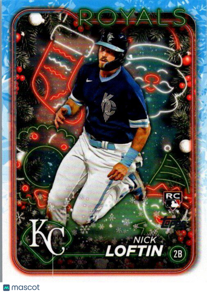 2024 Topps Holiday #H30 Nick Loftin