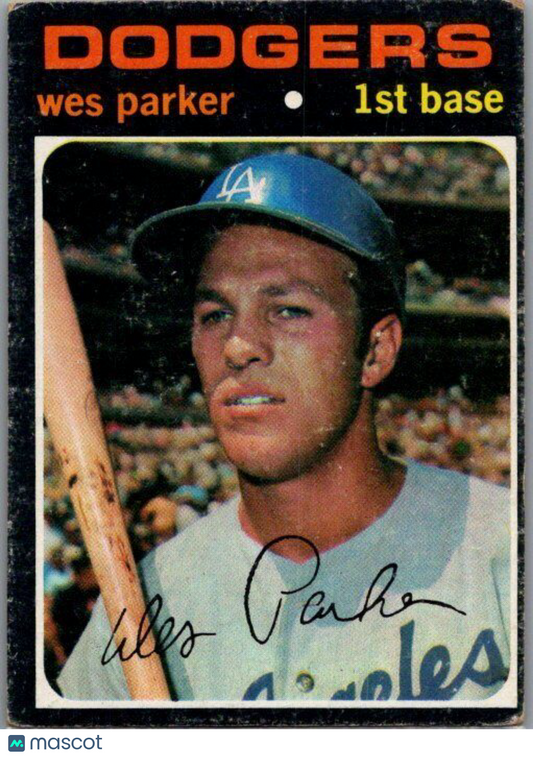 1971 Topps #430 Wes Parker