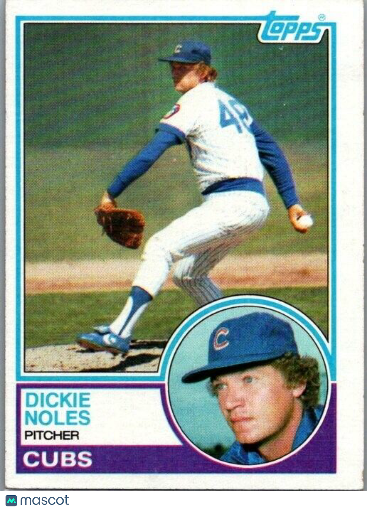 1983 Topps - #99 Dickie Noles