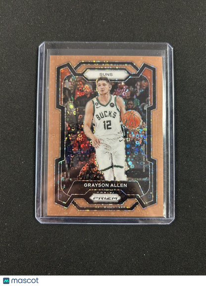 2023 Panini Prizm Bronze Disco Grayson Allen /20