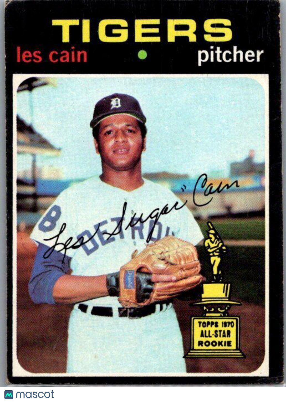 1971 Topps #101 Les Cain