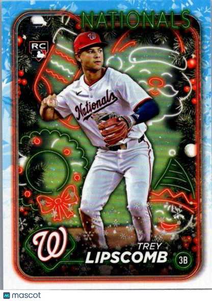 2024 Topps Holiday #H91 Trey Lipscomb