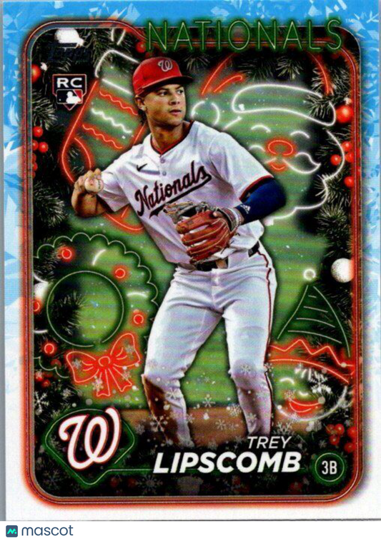 2024 Topps Holiday #H91 Trey Lipscomb