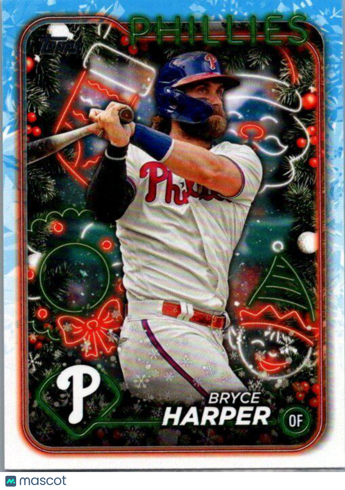 2024 Topps Holiday #H179 Bryce Harper