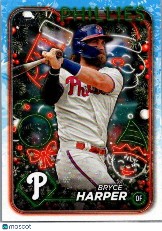 2024 Topps Holiday #H179 Bryce Harper