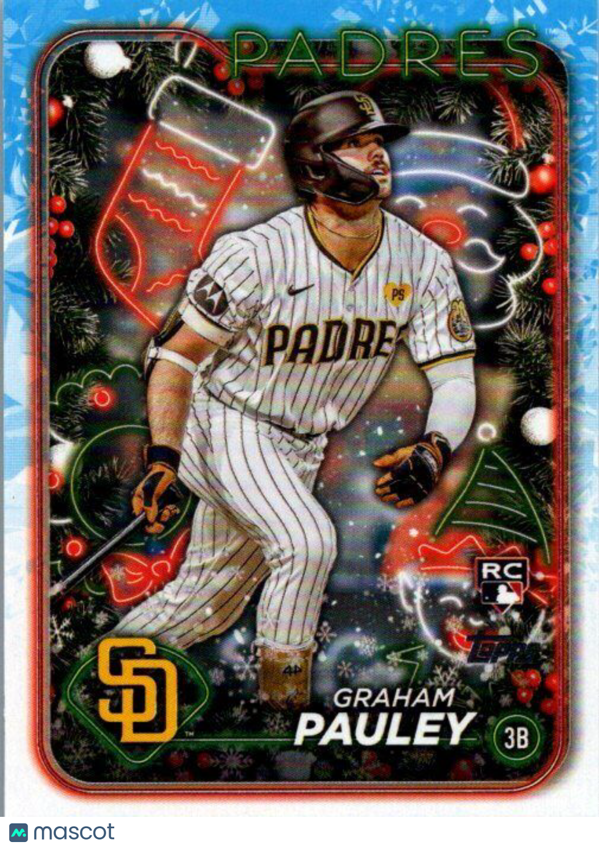 2024 Topps Holiday #H15 Graham Pauley