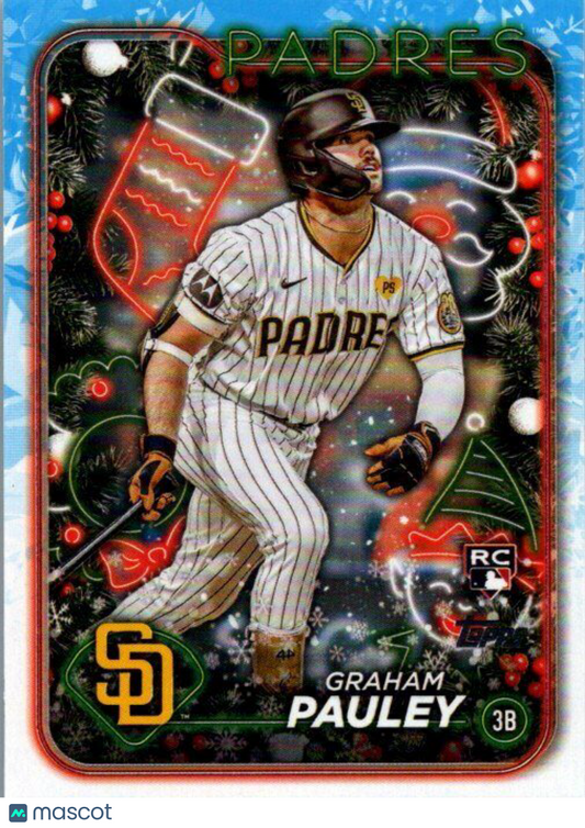 2024 Topps Holiday #H15 Graham Pauley