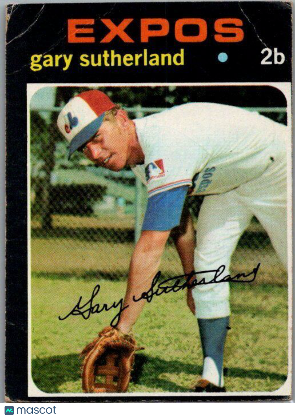 1971 Topps #434 Gary Sutherland