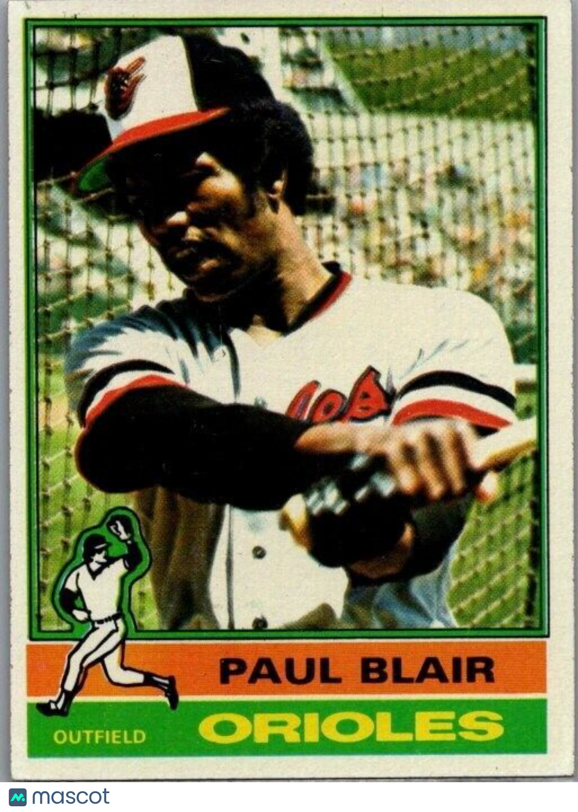 1976 Topps - #473 Paul Blair