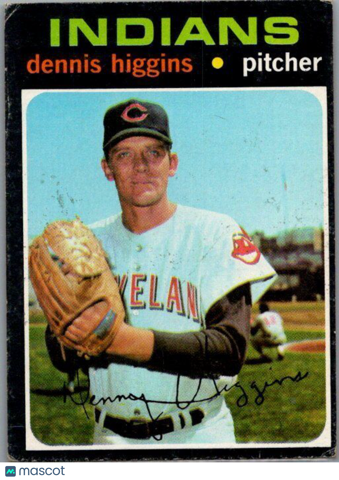 1971 Topps #479 Dennis Higgins