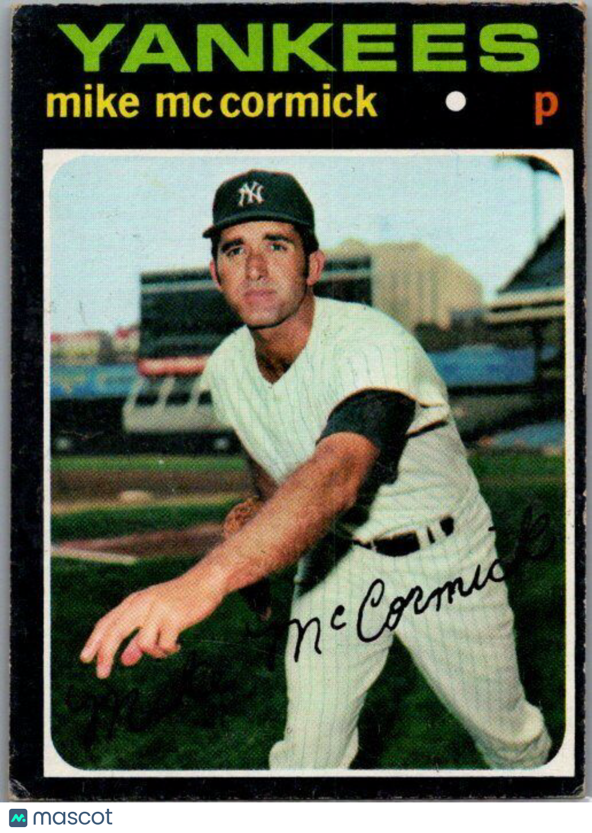 1971 Topps #438 Mike McCormick