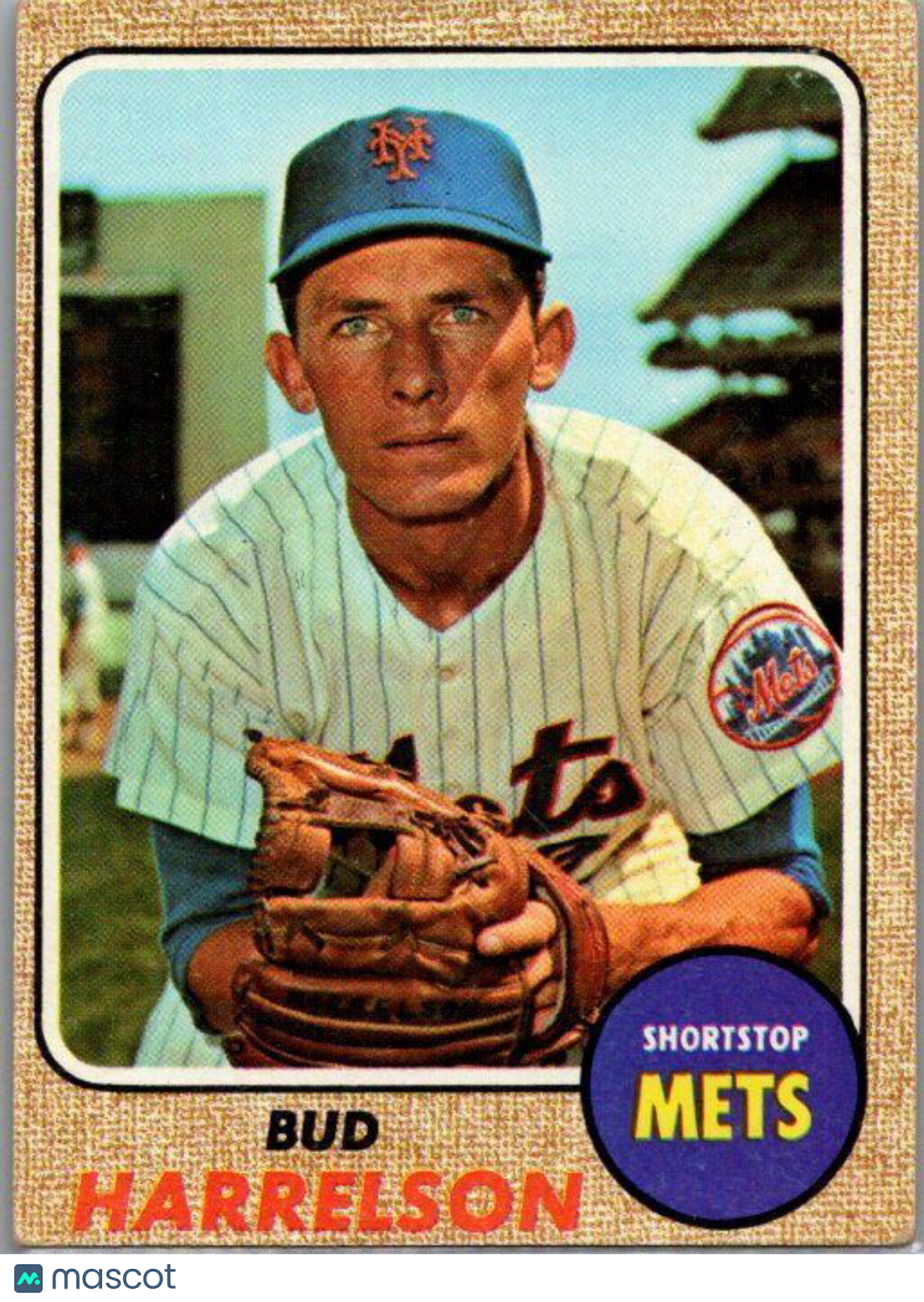 1968 Topps #132 Bud Harrelson -EX/NM