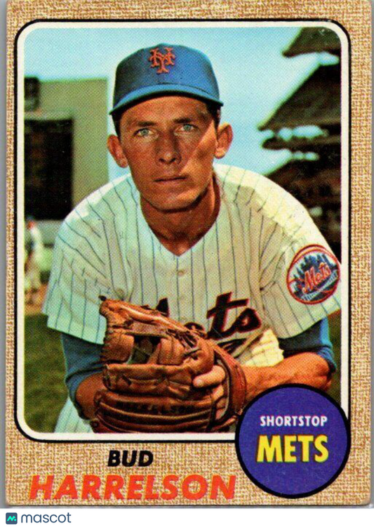 1968 Topps #132 Bud Harrelson -EX/NM