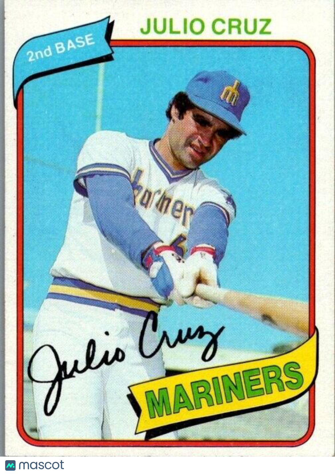 1980 Topps - #32 Julio Cruz