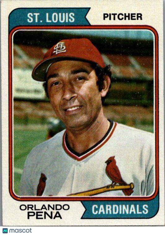 1974 Topps #393 Orlando Pena