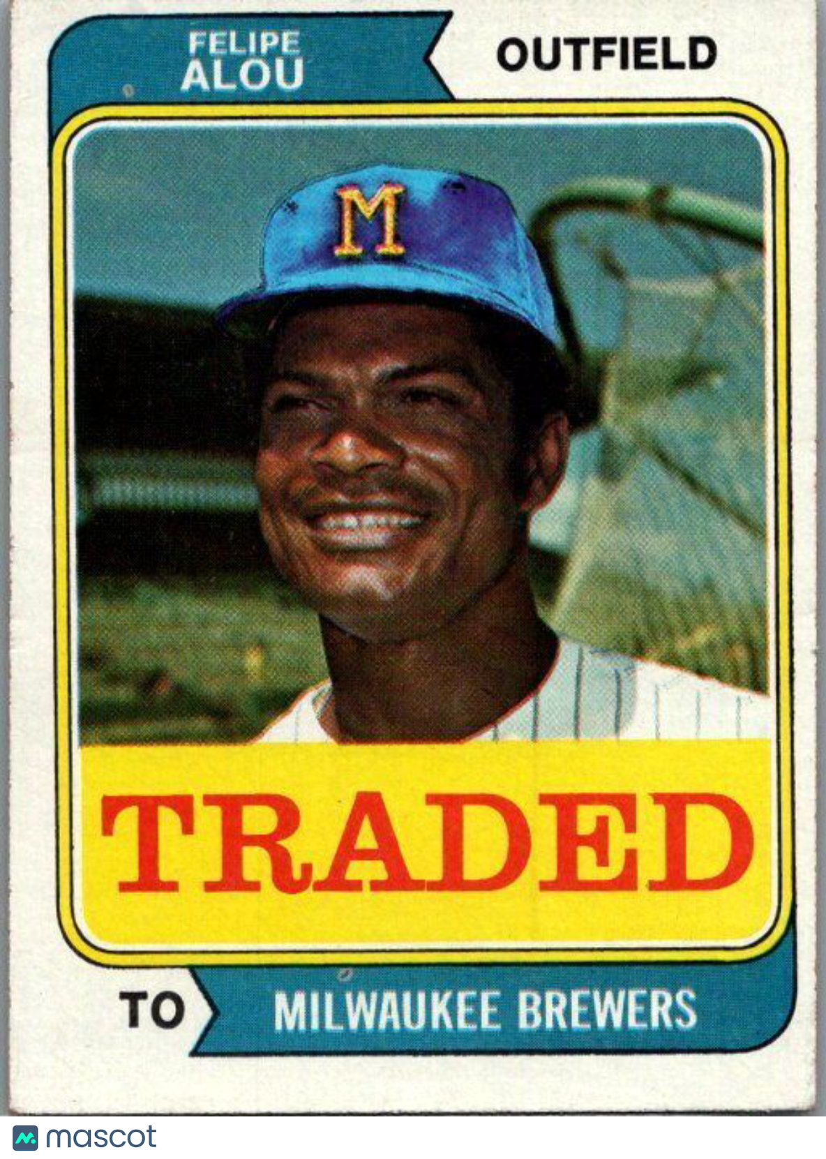 1974 Topps #485T Felipe Alou Traded