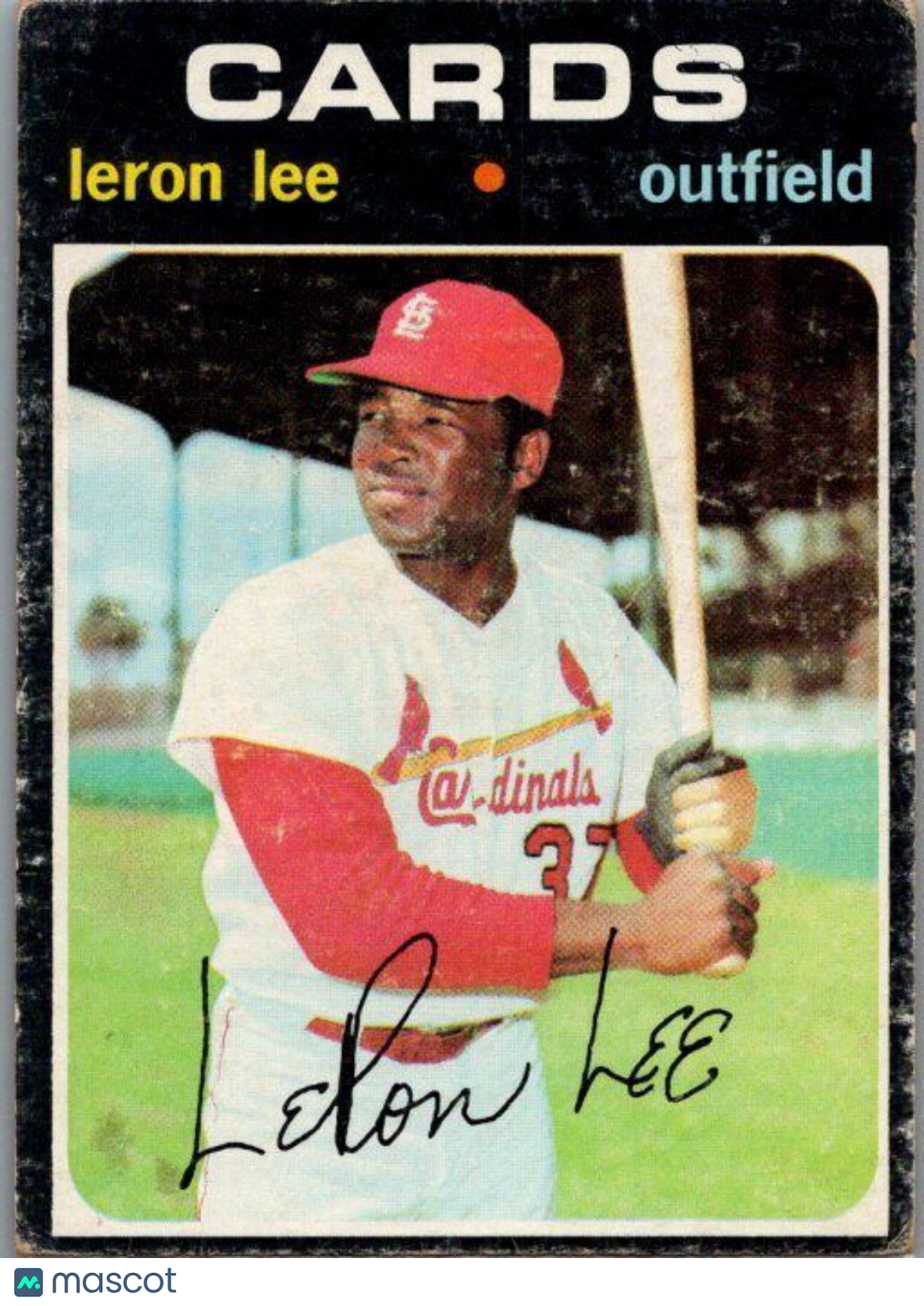 1971 Topps #521 Leron Lee