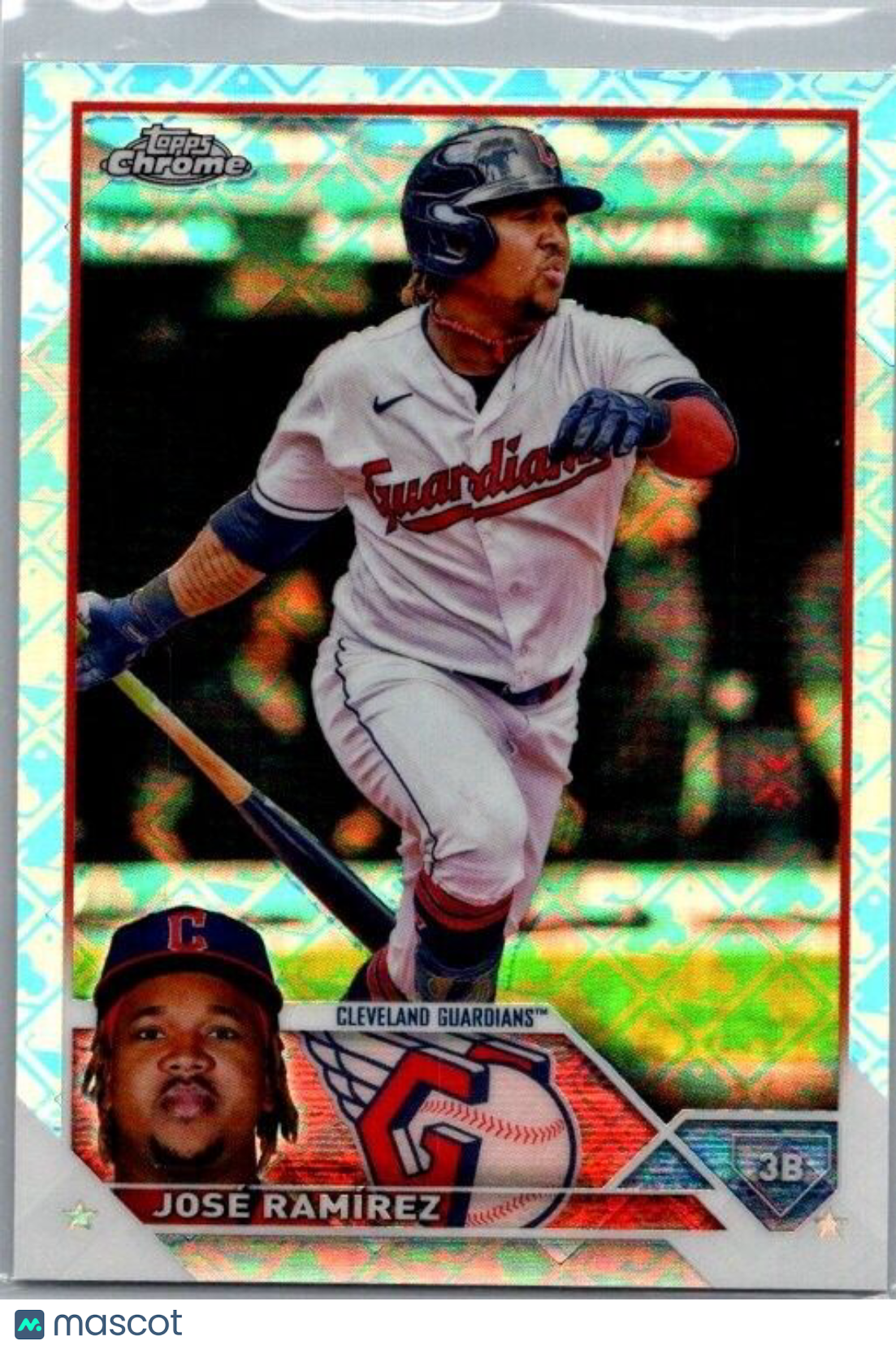 2023 Topps Chrome - Prism Refractor #38 Jose Ramirez