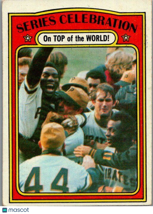 1972 Topps #230 Series Celebration - On Top of the World!