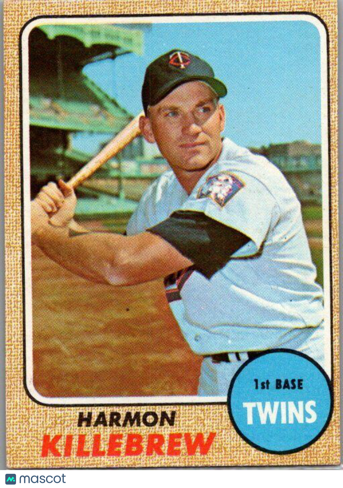 1968 Topps #220 Harmon Killebrew -EX/NM